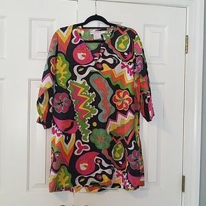 Gretchen Scott cover up tunic